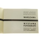 Varšava - Výstava fotografií september 1965, Varšava Zachęta, Plac Małachowskiego 3 grafický dizajn kat. Tadeusz Babicz [katalóg výstavy / 1965].