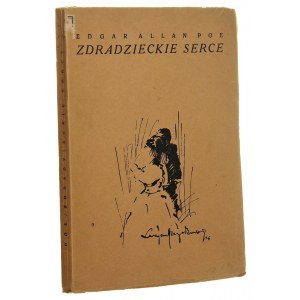 Zradné srdce by Edgar Allan Poe Návrh obálky od Lucjana Jagodzińského [1926].