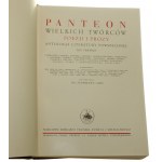 Panteón veľkých autorov poézie a prózy Antológia svetovej literatúry I.-II. zv. ed. Stanislaw Lam [cca 1930].