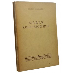 Meble kolbuszowskie Sienicki Stefan [Biblioteka Zakładu Architektury Polskiej i Historji Sztuki Politechniki Warszawskiej / 1936]