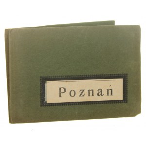 Poznaň [rozkladací album, pohľadnice, 9 kariet, Poznaň, ante 1939]