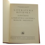 Literatura rzymska Literatura łacińska wieków średnich Popławski Mieczysław St. Porębowicz Edward [ca 1932]