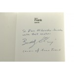Dziennik Anna Frank [DEDYKACJA KUZYNA ANNE FRANK - Bernharda Paula Buddy Eliasa / 2000]