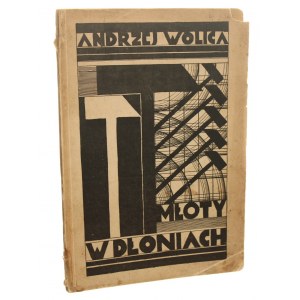 Kladivá v rukách by Andrzej Wolica cover design by Adam Jablonski [1930].