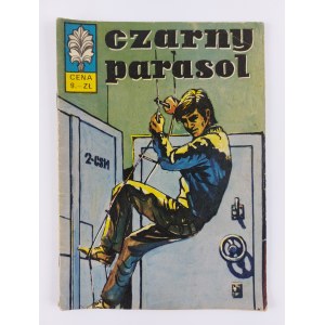 Scenariusz: Zbigniew Gabiński | Rysownik: Andrzej Kamiński, Czarny parasol, wyd. I, 1971 r.