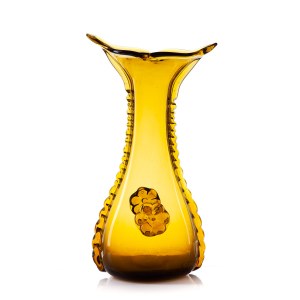 Honey vase with appliques