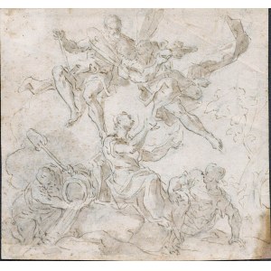 VENETIAN ARTIST, 18th CENTURY, Allegorical scene