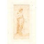 EMILIAN SCHOOL, 18th CENTURY, a) Apollo; b) Diana. Pair of drawings