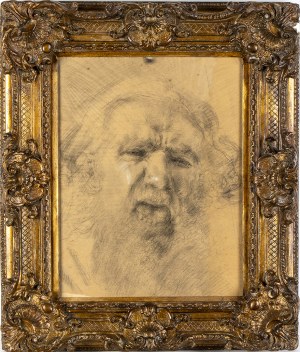 CIRCLE OF VINCENZO GEMITO (Neaples, 1852 - 1929), Head of an old man (portrait of Vincenzo Gemito?)