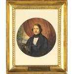 CHARLES VICTOR EUGÈNE LEFEVRE (Paris, 1805 - 1882), Portrait of Honoré de Balzac