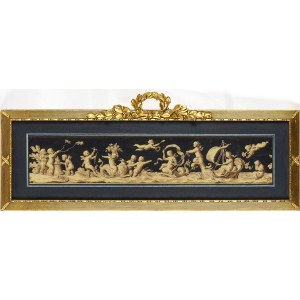 ROMAN SCHOOL, LATE 18th CENTURY, Frieze with puttos