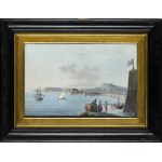 XAVIER (SAVERIO) DELLA GATTA (Lecce, 1758 - après 1828), Vue de la baie de Naples