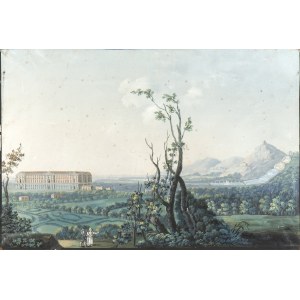 XAVIER (SAVERIO) DELLA GATTA (Lecce, 1758 - after 1828), View of the Reggia of Caserta