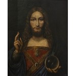 ARTISTA LOMBARDO, XVI SECOLO, Salvator Mundi