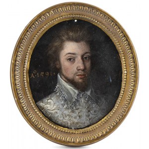 EMILIAN ARTIST, LATE 16th CENTURY, Portrait of a young Gentleman