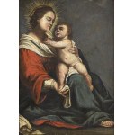NORTH-EUROPEAN ARTIST ACTIVE IN ROME, FIRST HALF 17th CENTURY, Virgin with Child