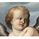 CIRCLE OF GUIDO RENI, 17th CENTURY, Reclining Cupid with bow and quiver