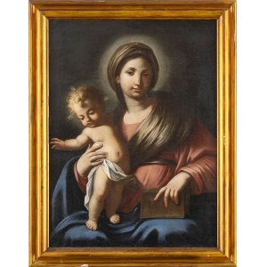 BOLOGNESE SCHOOL, SECOND HALF OF 17th CENTURY, Virgin and Child
