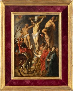 FLEMISH ARTIST FROM CIRCLE OF PETER PAUL RUBENS, Crucifixion