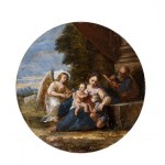 ROMAN SCHOOL, SECOND HALF OF 17th CENTURY, Rest on the Flight into Egypt