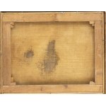 ARTISTA FRANCESE ATTIVO A ROMA, SECONDA METÀ DEL XVII SECOLO, Paesaggio con lago, fontana, grande vaso con maschere e figure