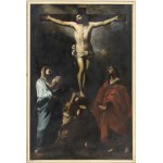 CIRCLE OF GUIDO RENI, 17th CENTURY, Crucifixion with the Virgin, Saint John the Evangelist and Mary Magdalene