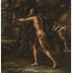 FILIPPO LAURI (Rome, 1623 - 1694) AND LOUIS COUSIN (Brussels, 1606 ca. - 1667 ca.), Hercules slays Nessus