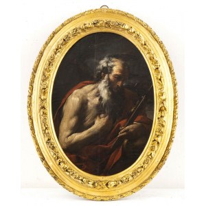 FLAMINIO TORRI (Bologna, 1620 - Modena, 1661), San Girolamo penitente