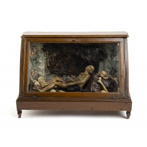 AMBITO OF GAETANO GIULIO ZUMBO (Siracusa, 1656 - Paris, 1701), Skeleton and skulls