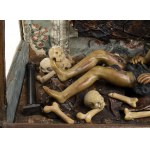 AMBITO OF GAETANO GIULIO ZUMBO (Siracusa, 1656 - Paris, 1701), Skeleton and skulls