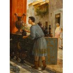 EDOARDO ETTORE FORTI (active in Rome between 1880 and 1920), Pompeian scene