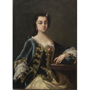 VENETIAN ARTIST, SECOND HALF OF 18th CENTURY, Portrait of a young gentlewoman