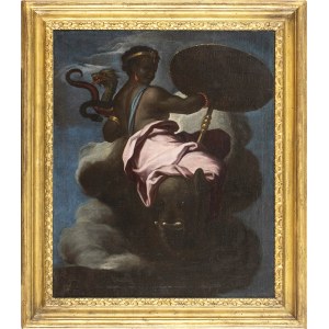 WORKSHOP OF FRANCESCO TREVISANI (Capodistria, 1656 - Rome, 1746), Allegory of Africa
