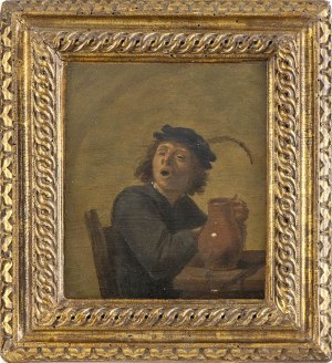 DAVID TENIERS IV (1672-1731), ATTRIBUTED TO, Young drinker with jug