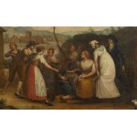 FLEMISH ARTIST, 18th CENTURY, Village scene