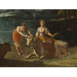 EMILIAN SCHOOL, 18th CENTURY, Landscape with the rape of Europa