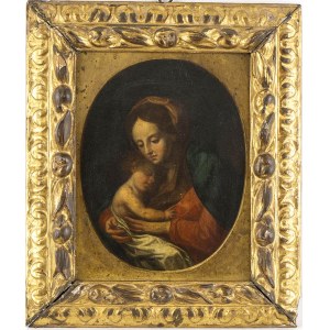 ROMAN SCHOOL, 17th / 18th CENTURY, Virgin with Child