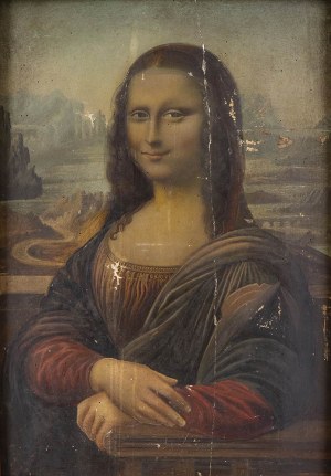 FOLLOWER OF LEONARDO DA VINCI, 19th / 20th CENTURY, Copy of the so-called 