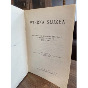 Praca zbiorowa, Wierna służba 1927 r.