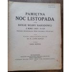 Ludwik Rzepecki, Pamiętna noc listopadowa 1915 r.