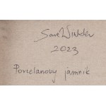 Sara Winkler (ur. 1995, Poznań), Porcelanowy jamnik, 2023