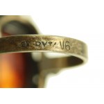 Srebrny pierścionek z metką, Lubuska Spółdzielnia Pracy Zielona Góra (10)