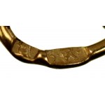 Złoty wisiorek camea z łańcuszkiem, Warmet (85)