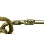 Srebrny łańcuszek z metką ORNO, Szefer (116)