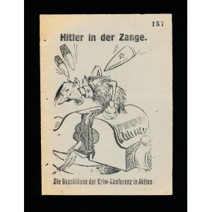 Hitler in einem sowjetischen Militärpropagandablatt an deutsche Soldaten, Pommern, Zweiter Weltkrieg (14)