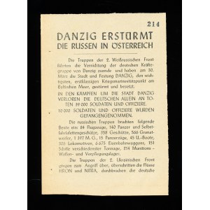 Gdansk captured Soviet military propaganda leaflet to German soldiers, Pomerania, World War II (15)