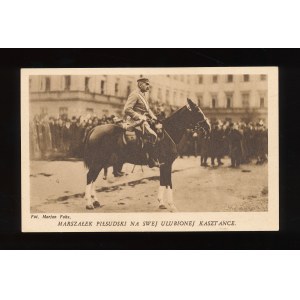 II Rp Marszałek Piłsudski na swej ulubionej Kasztance (111)