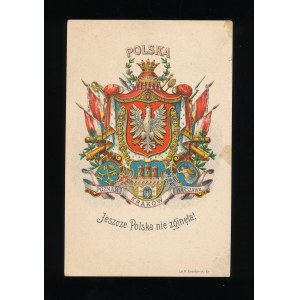 Patriotische Postkarte Polen ist noch nicht verloren (137)