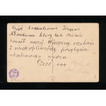 Karta imieninowa wysłana do Józefa Piłsudskiego 1918. (143)