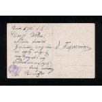 Name card sent to Jozef Pilsudski 1918 (150).